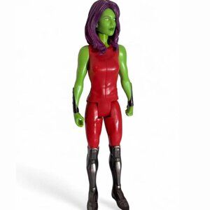 Guardians of the Galaxy Titan Hero Red Suit Gamora 12” Action Figure Marvel 2016